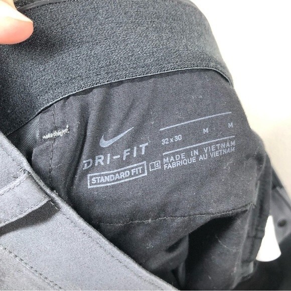 Nike Dri-FIT UV Men's Standard Fit Golf Chino Pants Dark Smoke Gray 32x30 - Picture 4 of 9